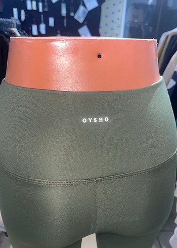 Yeşil Kadın Midi Boy Spor Tayt - Görsel 3