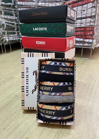 Erkek Baskılı Kısa Kesim Fit Boxer - Görsel 7