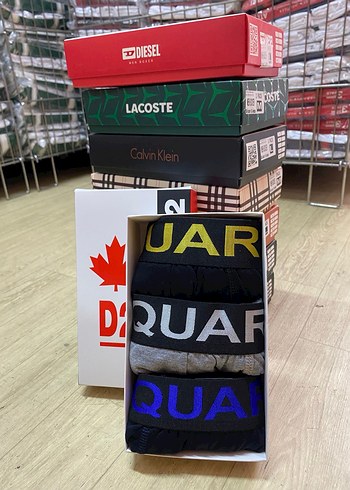 Erkek Baskılı Kısa Kesim Fit Boxer - Görsel 5