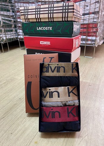 Erkek Baskılı Kısa Kesim Fit Boxer - Görsel 8