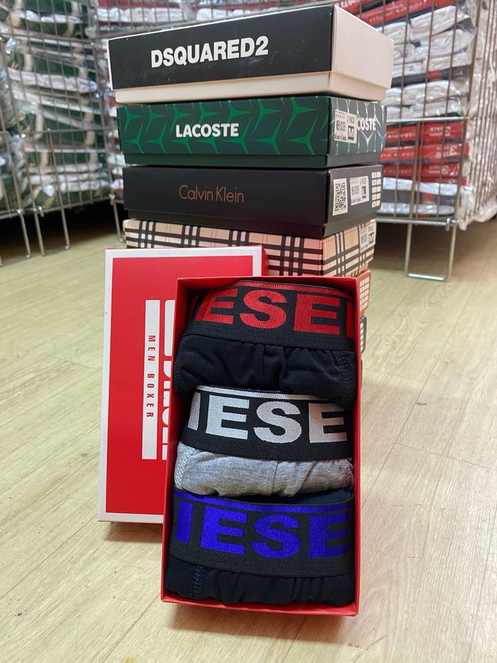 Erkek Baskılı Kısa Kesim Fit Boxer - Görsel 2