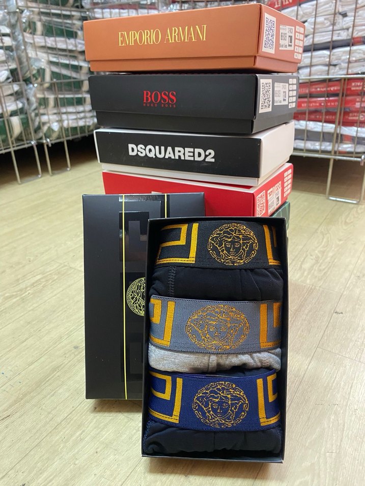 Erkek Baskılı Kısa Kesim Fit Boxer - Görsel 3