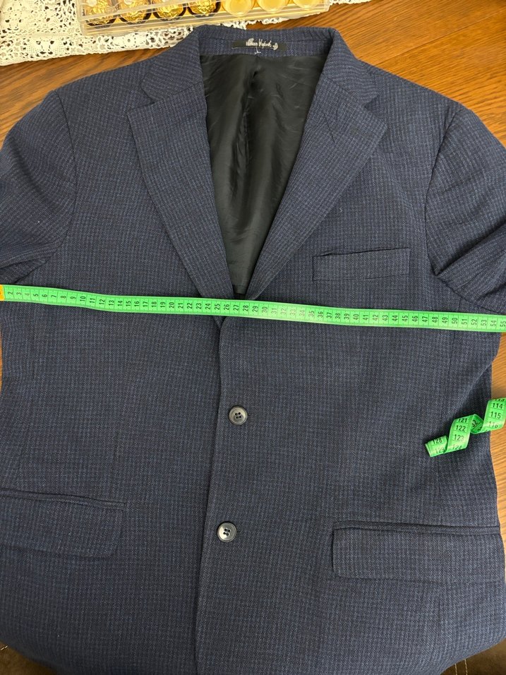 W Collection Mavi Düğmeli Erkek Ceket - Görsel 4