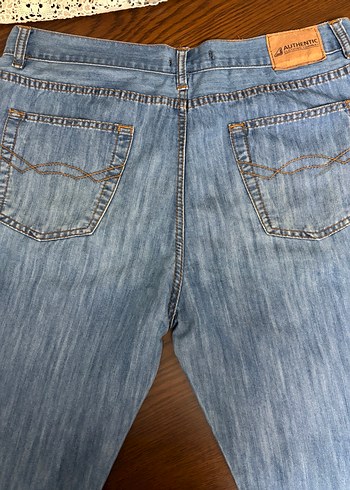 Düz Kesim Mavi Kot Pantolon - Görsel 2