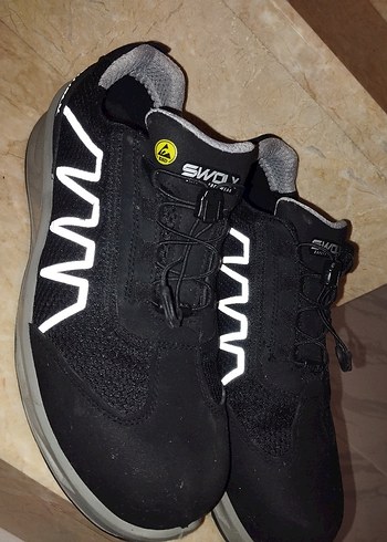 Diğer Swolx Siyah Celik Burun Ayakkabi