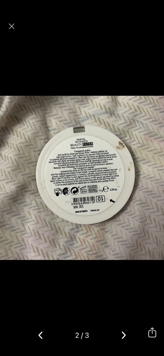 Pastel Pro Fashion Sabitleyici Pudra - Görsel 2