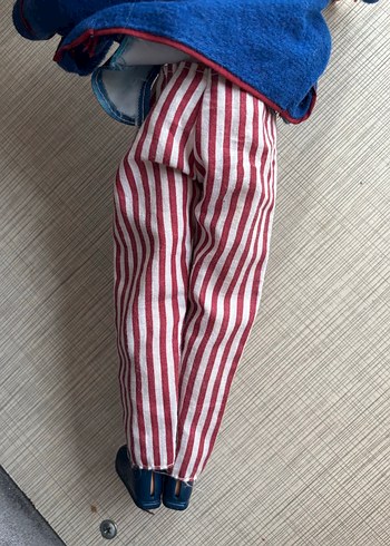 Erkek Kırmızı Çizgili Rahat Pantolon ken - Görsel 2