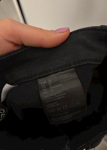 H&M yuksek bel mom jean - Görsel 4