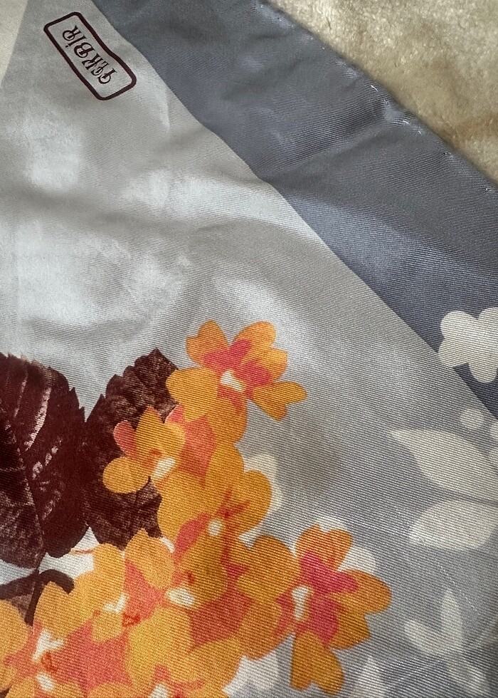 Tekbir twill eşarp - Görsel 4