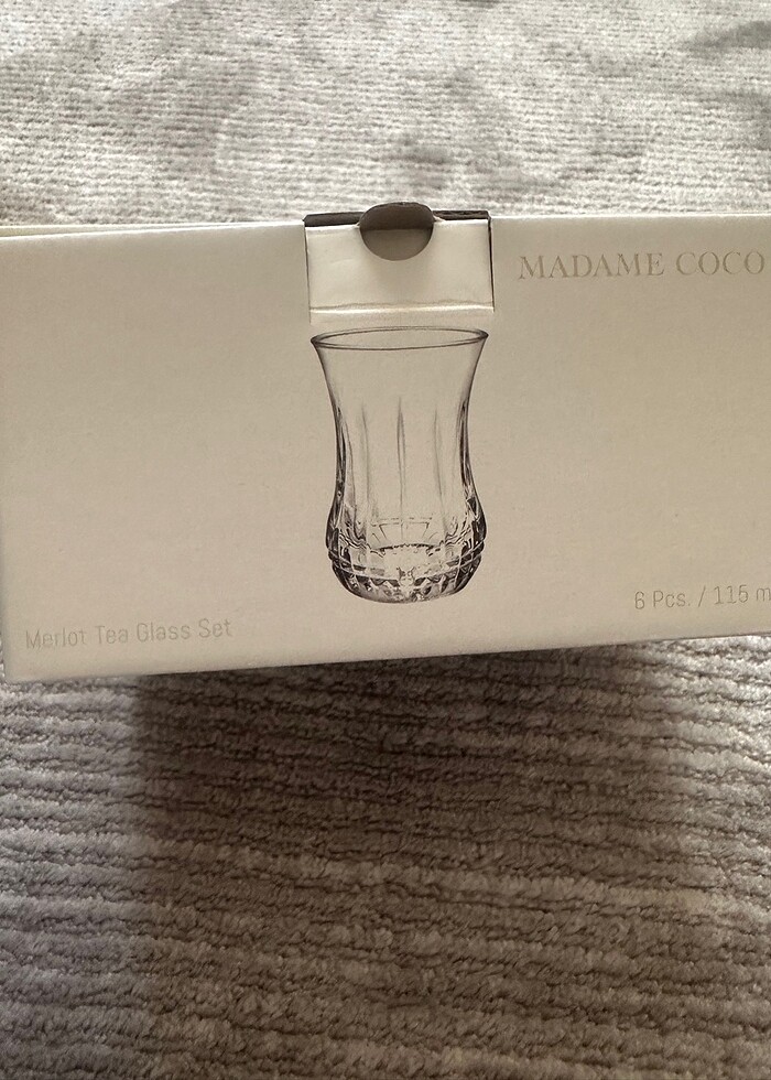 madame coco çay bardağı - Görsel 3