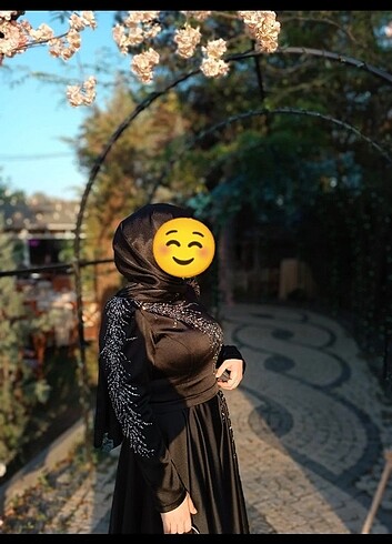 42 Beden Taşlı abiye