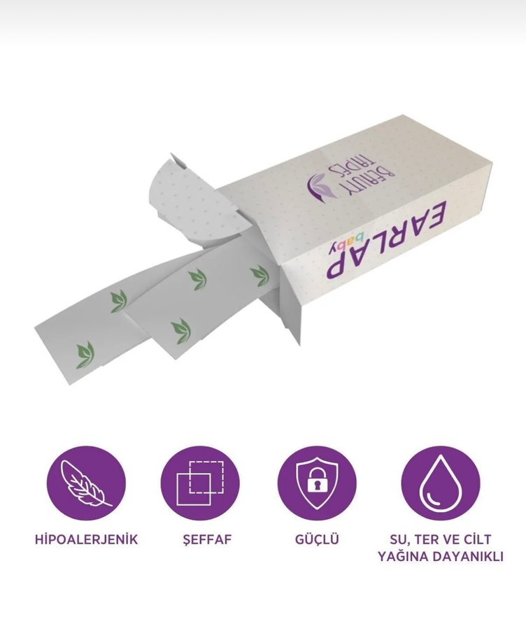 Earlap Baby Bebek Kepçe Kulak Bandı - Görsel 4