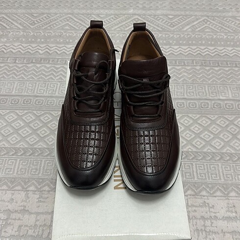 Celal Gültekin Kahverengi Sneaker - Görsel 3