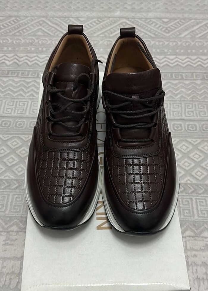 Celal Gültekin Kahverengi Sneaker - Görsel 3