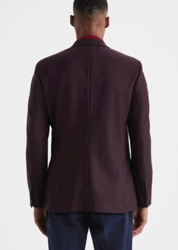 Hemington Bordo Ceket - Görsel 4