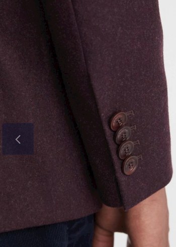 Hemington Bordo Ceket - Görsel 5