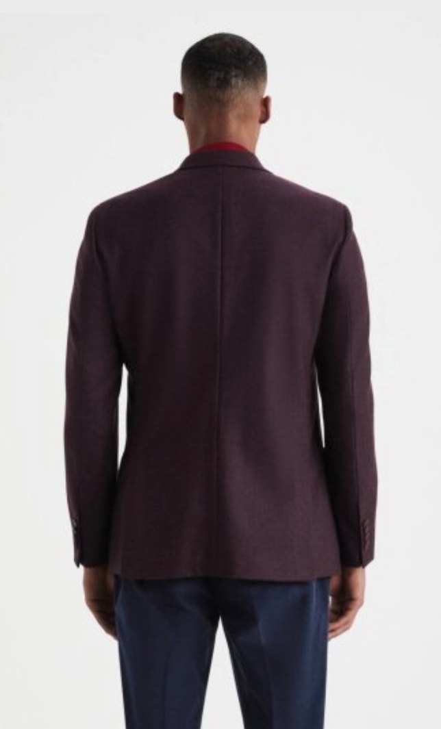 Hemington Bordo Ceket - Görsel 4