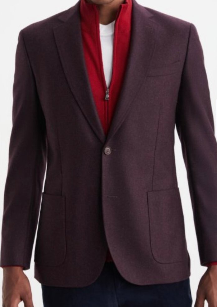 Hemington Bordo Ceket - Görsel 2