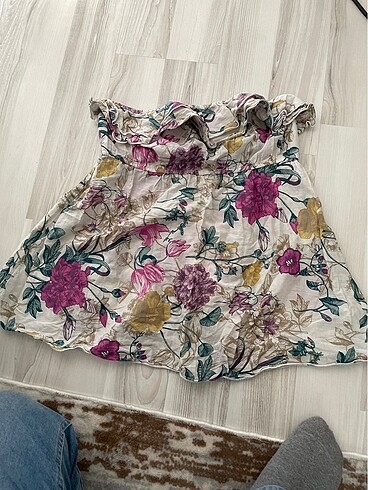 H&M straplez üst orijinal