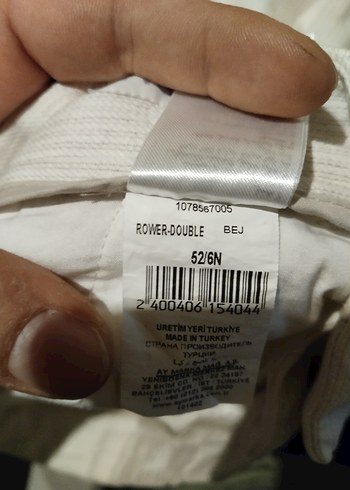 Orjinal Network Keten Pamuk Pantolon - Görsel 4