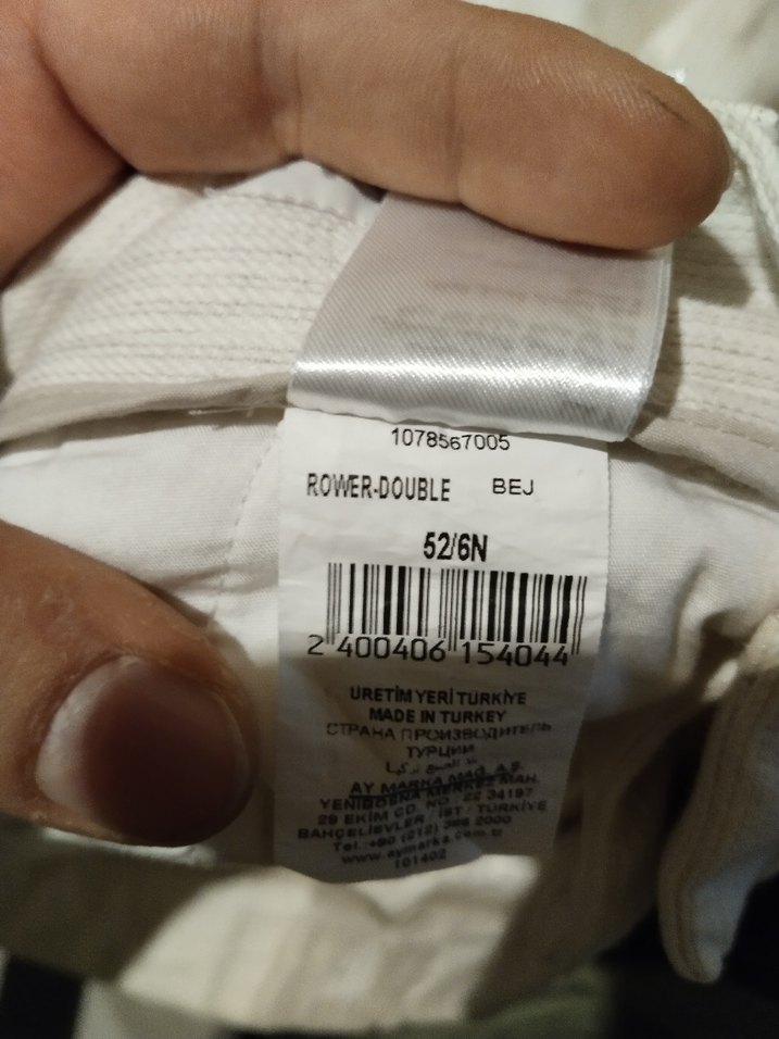 Orjinal Network Keten Pamuk Pantolon - Görsel 4