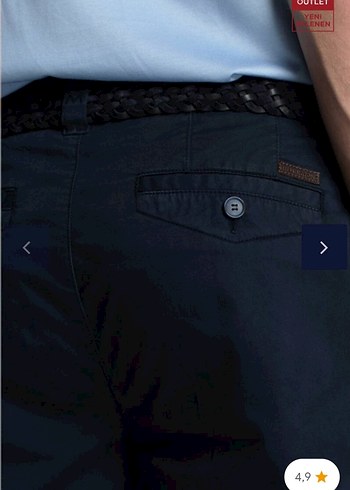 Orjinal Hemington Yeni/Etiketli Chino Pantolon - Görsel 7