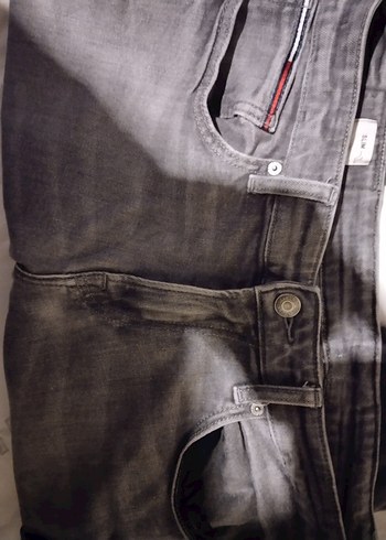 Orjinal Tommy Hilfiger Kot Slim Fit - Görsel 3