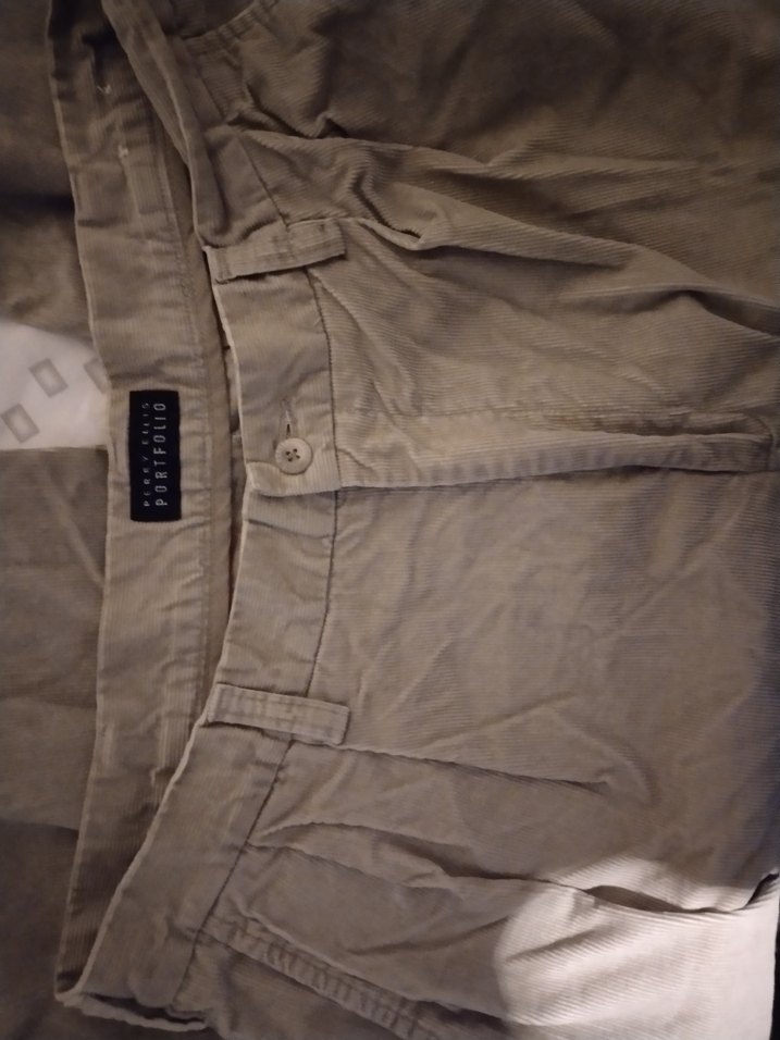 Orjinal Perry Ellis Kadife Pantolon - Görsel 3