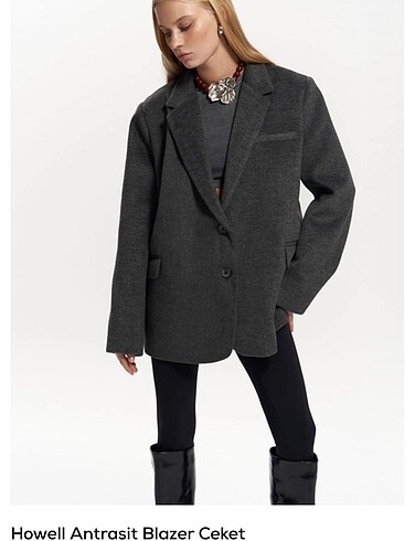 Kaşe Blazer Ceket
