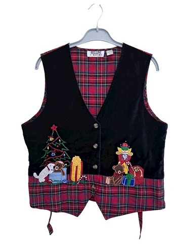 Vintage Love VİNTAGE TARTAN YELEK