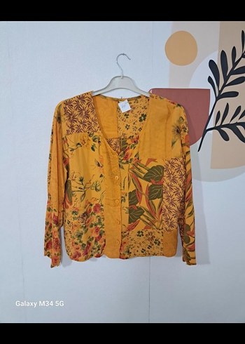 ETNIK RAYON KUMAS GÖMLEK HİNDİSTAN A93