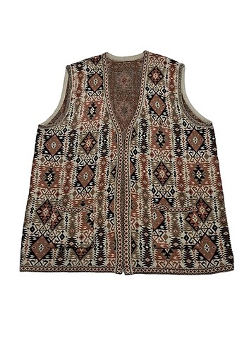 American vintage etnik yelek