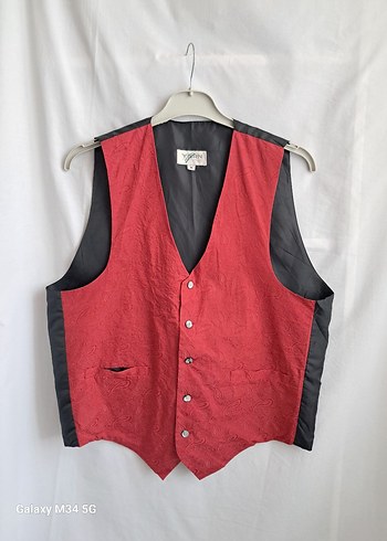 vintage ipek yelek