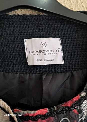 xl Beden RINASCIMENTO ITALYAN CEKET