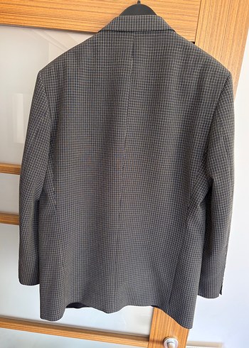 C&A Gri Erkek Midi Regular Fit Takım Ceketi