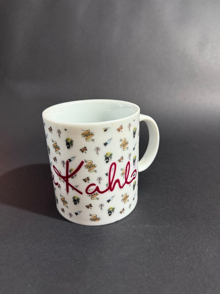 Frida Kahlo Yazılı Kupa - Görsel 2
