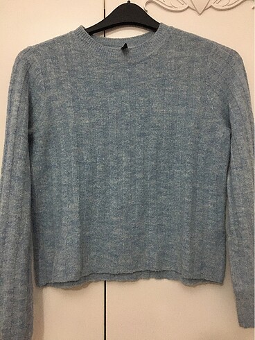 H&M Mavi kazak