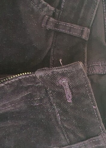 LC Waikiki Kadife pantolon acı kahve rengi