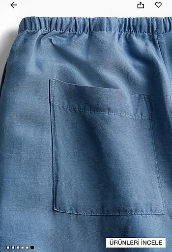 H&M hm keten pantolon