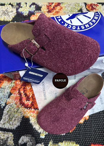 Birkenstock BİRKENSTOCK BOSTON WOOLY
