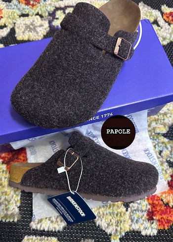 39 Beden BİRKENSTOCK BOSTON WOOLY
