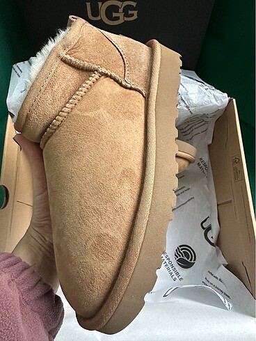 36 Beden camel Renk UGG ULTRA MİNİ