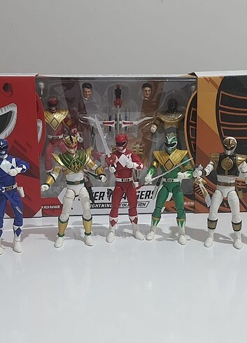  Beden Powe rangers Lighthning Collection 