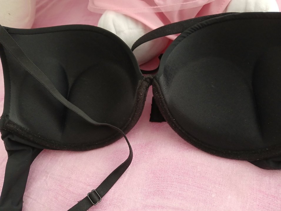 Koyu Siyah Destekli Sütyen - Görsel 2