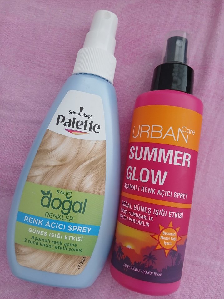 Palette ve Urban Care Kalıcı Renk Açıcı Spreyler - Görsel 2