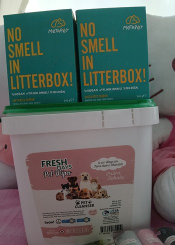 Az kullanılmış kedi bakım ürünleri + sıfır ürünler - Görsel 2