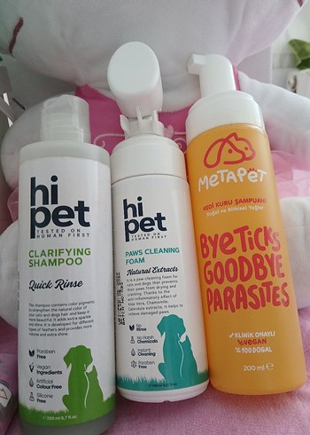 Az kullanılmış kedi bakım ürünleri + sıfır ürünler - Görsel 3