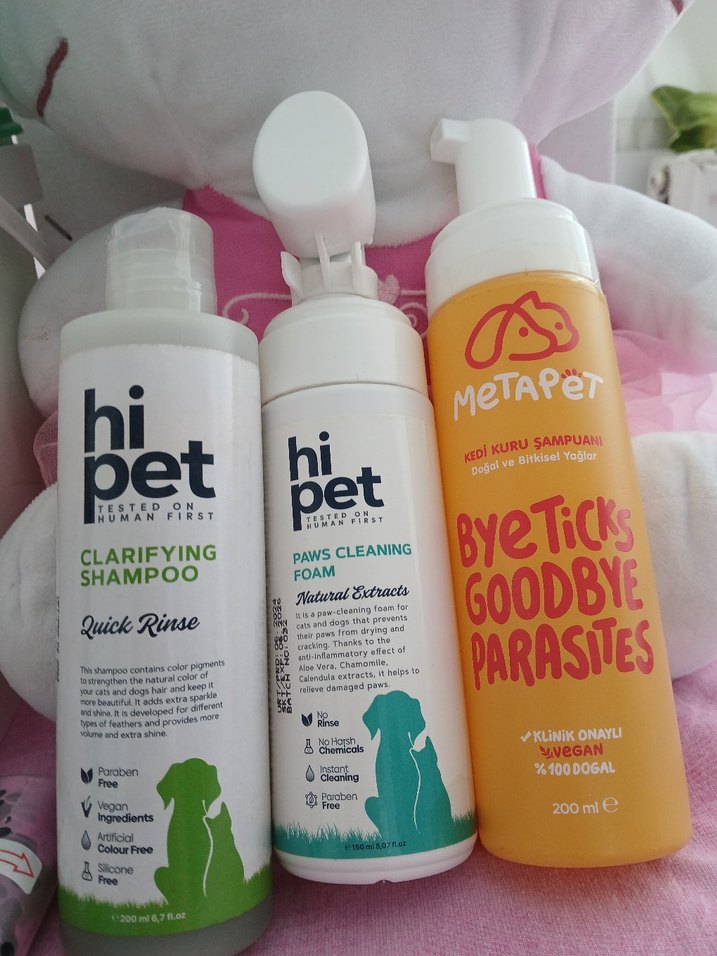 Az kullanılmış kedi bakım ürünleri + sıfır ürünler - Görsel 3