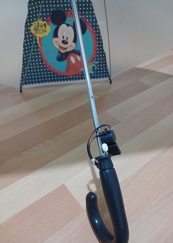 Renkli Mickey Mouse Desenli erkek çocuğu Şemsiye - Görsel 4