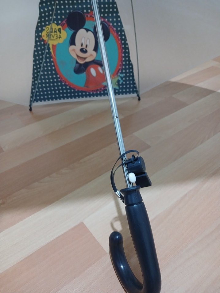 Renkli Mickey Mouse Desenli erkek çocuğu Şemsiye - Görsel 4